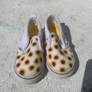 Toddler Sunflower Vans